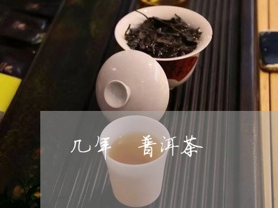 几年 普洱茶/2023042836026